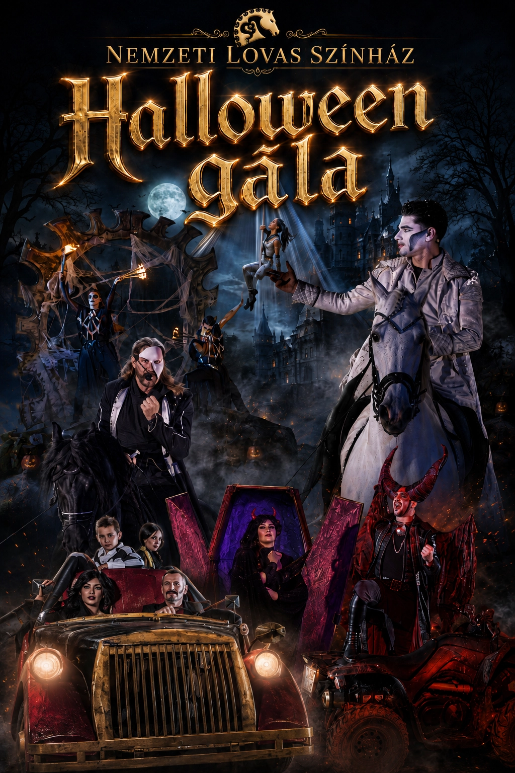 Halloween gála – látványos lovas színházi előadás