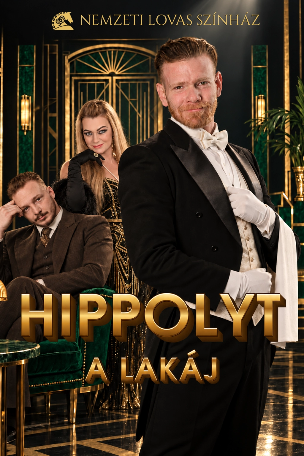 Hippolyt, a lakáj zenés vígjáték plakát